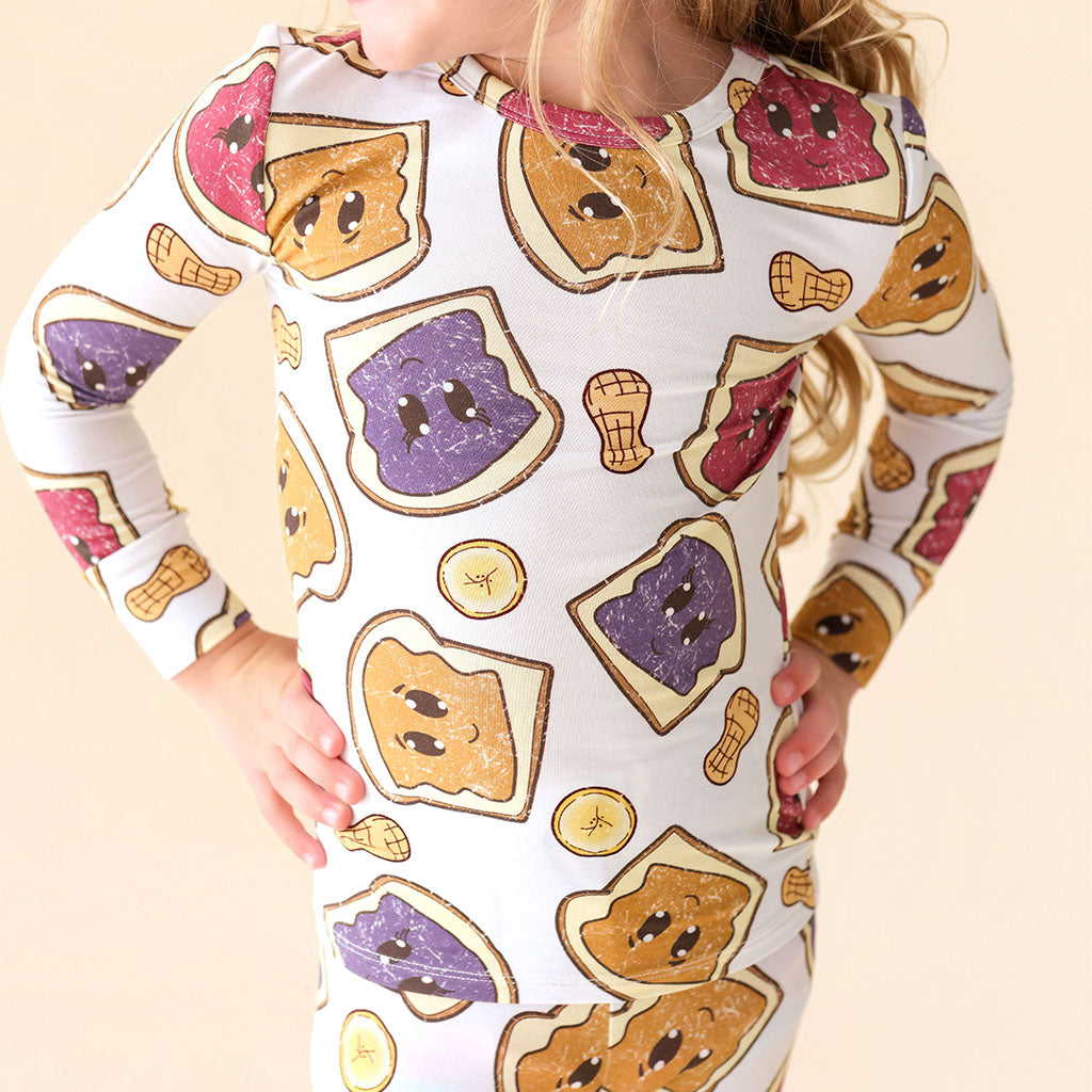 Peanut Butter Jelly Time Classic Pajama Set