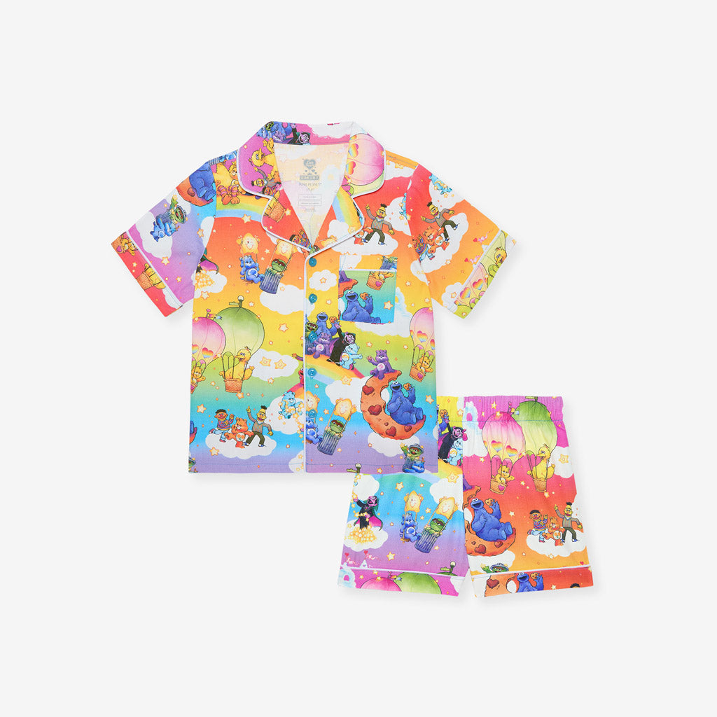 Care Bears™ x Sesame Friends Twill Pajama Short Set