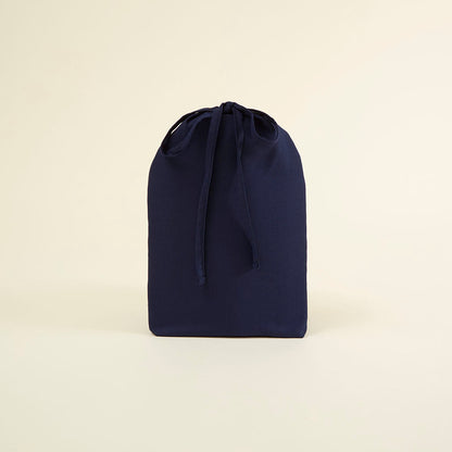 Varsity Navy Twill Pajama Short Set