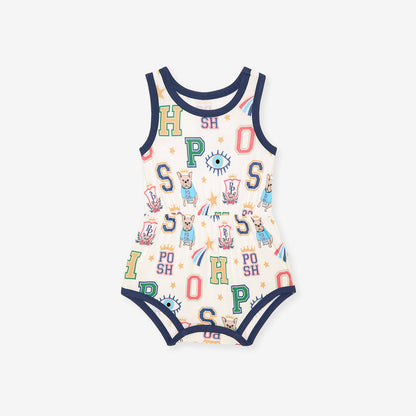Brooke Varsity Romper