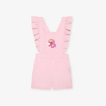 Care Bears™ Cheer Friends French Terry Graphic Short Overalls