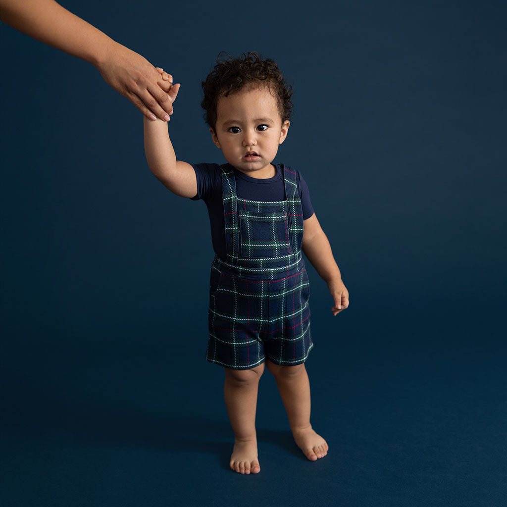 Augustus French Terry Short Overalls