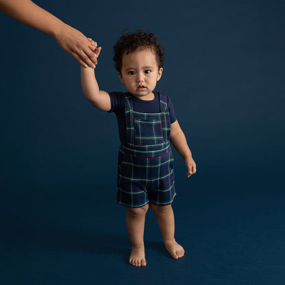 Augustus French Terry Short Overalls