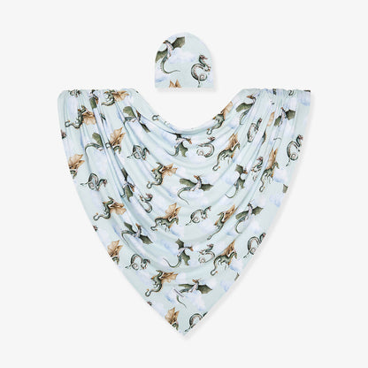 Percy Swaddle Beanie Set
