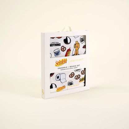 Seinfeld Swaddle Beanie Set