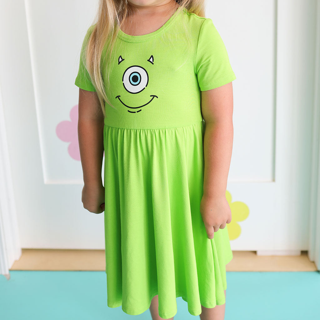Disney Monsters, Inc. Mike Wazowski Twirl Dress
