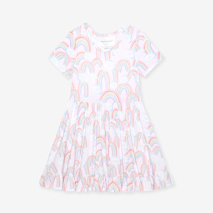 April Ruffled Twirl Dress