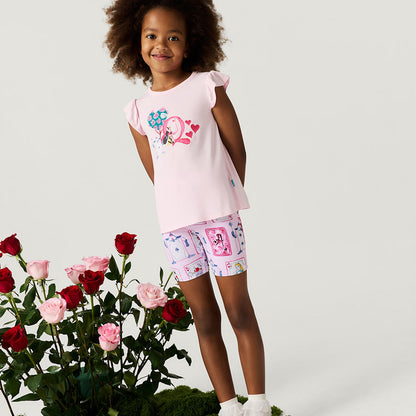 Disney Her Royal Majesty Ruffled Graphic Tee