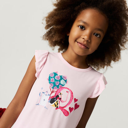 Disney Her Royal Majesty Ruffled Graphic Tee