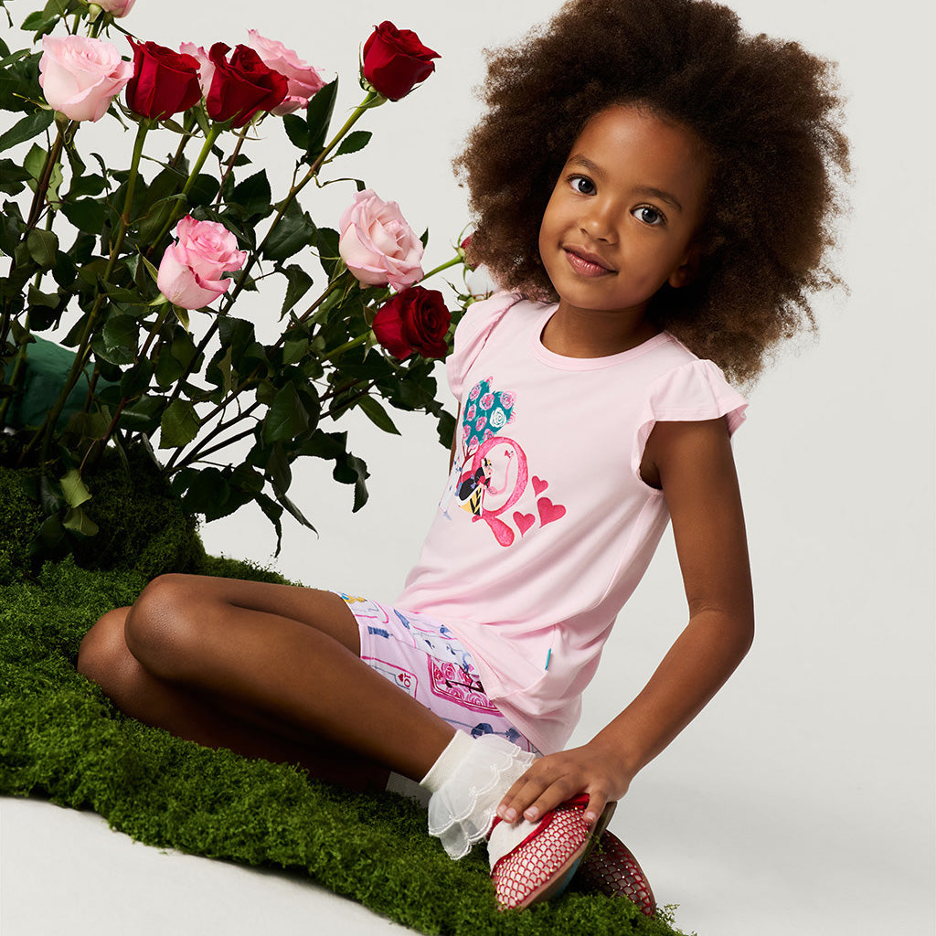 Disney Her Royal Majesty Ruffled Graphic Tee