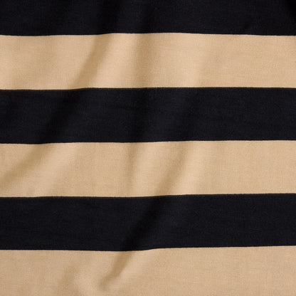 Hufflepuff House Stripe French Terry Polo Shirt