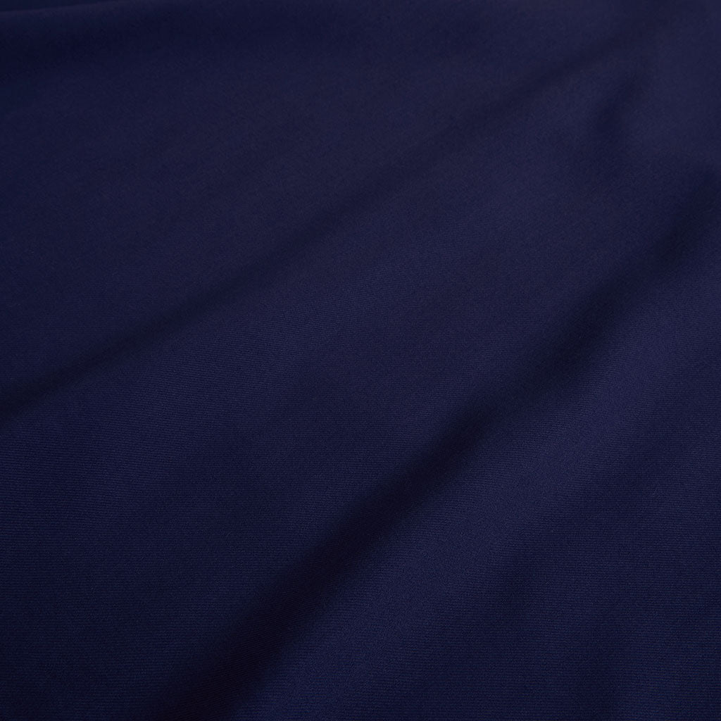 Varsity Navy Twill Pajama Short Set