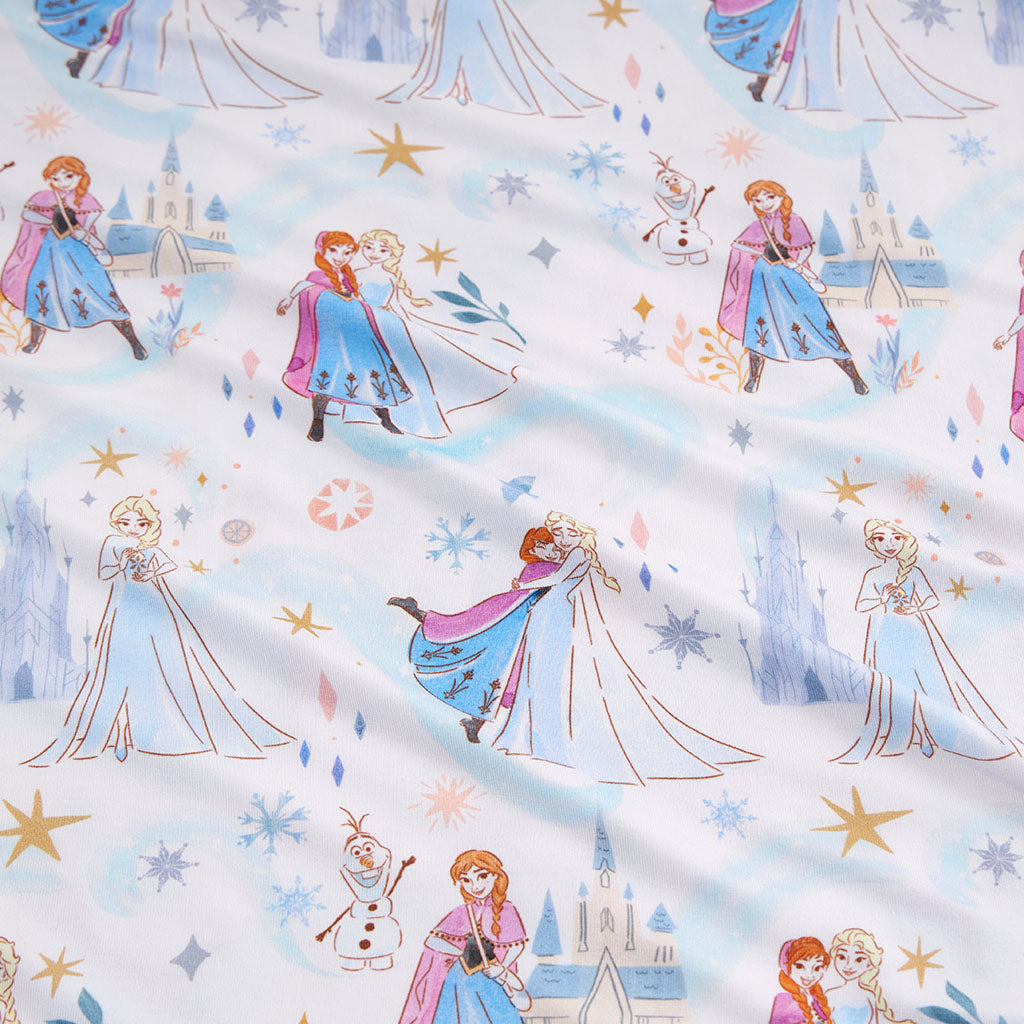 Disney Elsa & Anna Minky Ruffled Luxe Patoo® Blanket