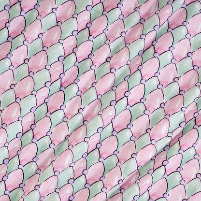 Harlequin Diamonds French Terry Skater Skirt