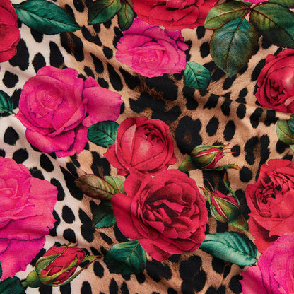Wild Roses Ruffled Twirl Dress