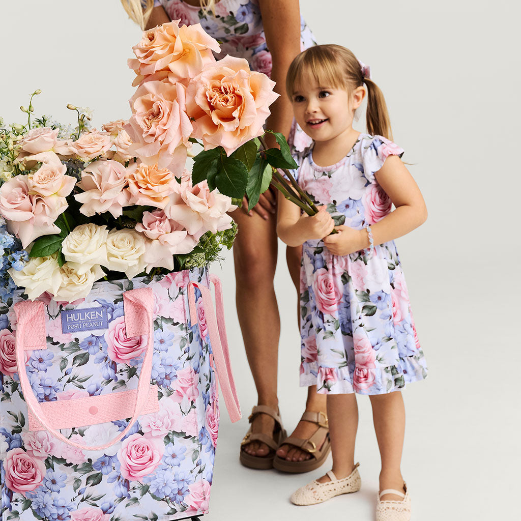 Marion Tie Back Ruffled Twirl Dress