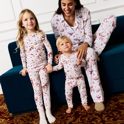 Beans & Bows Classic Pajama Set