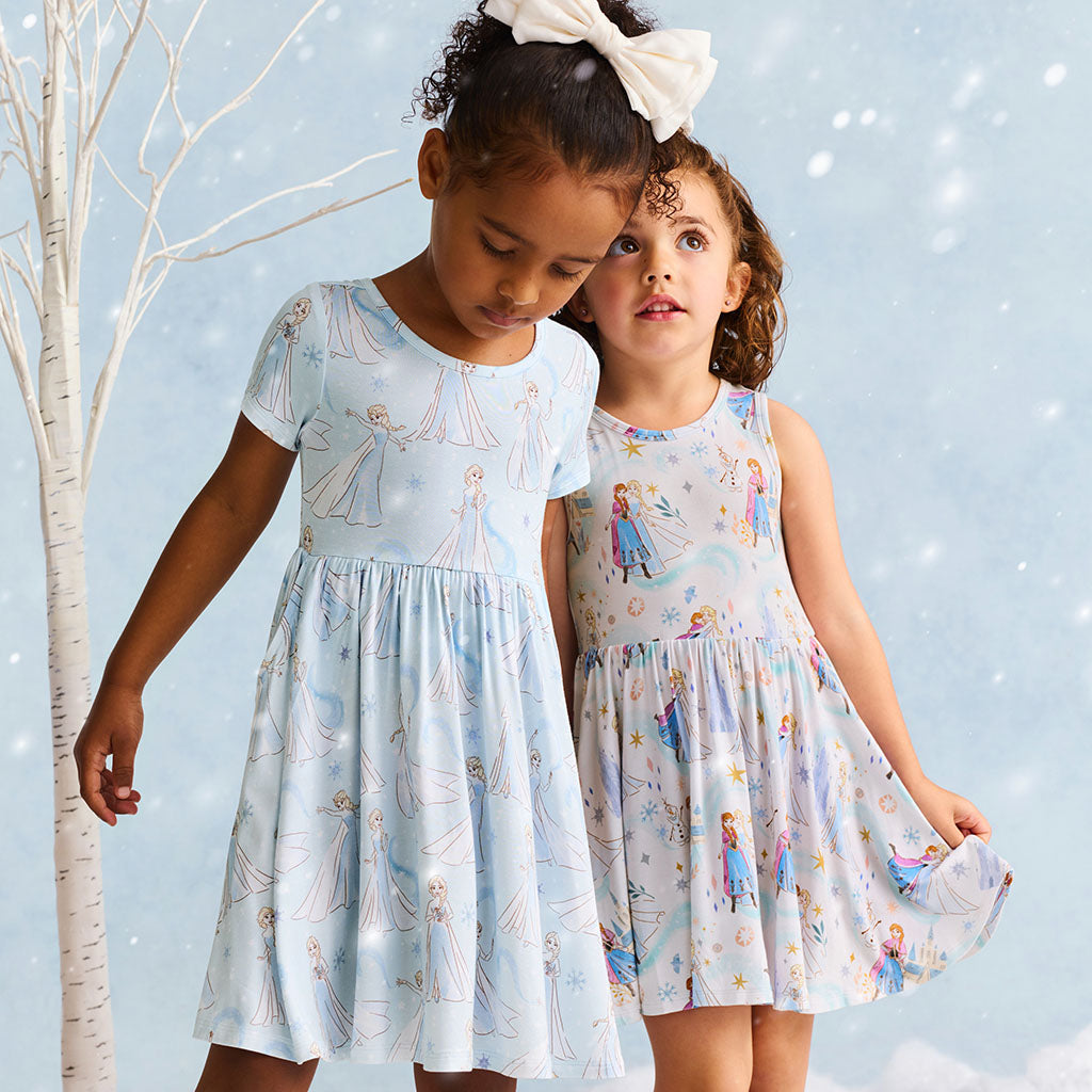 Disney Let It Go Criss-Cross Twirl Dress