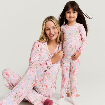 Rose Dreams Women's Luxe Pajama Pant Set