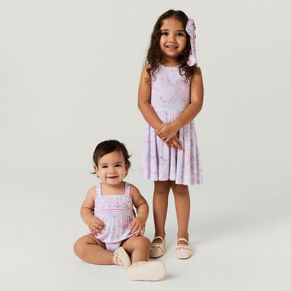 Josephine Tie Back Bubble Romper