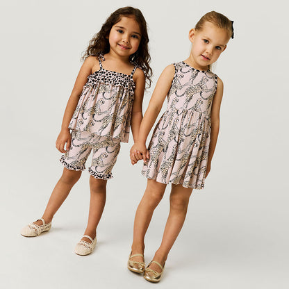 Lucinda Bow Back Twirl Dress