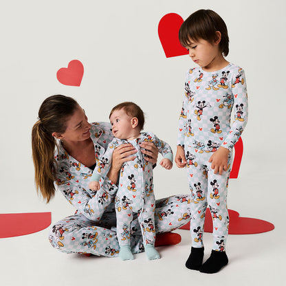 Disney Mickey & Donald Women's Luxe Pajama Pant Set