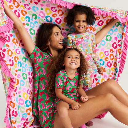 Margie & Luella Ruffled Luxe Patoo® Blanket