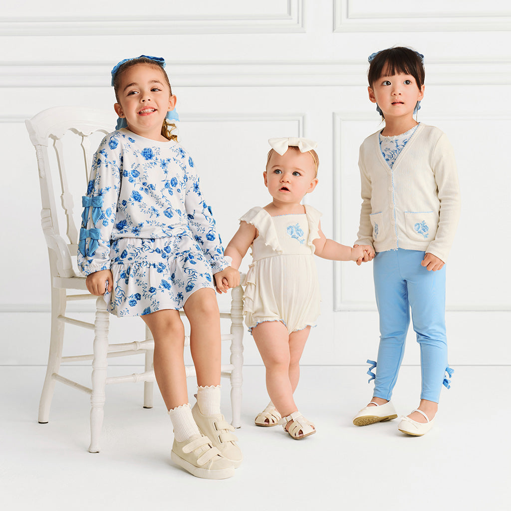 Ivory Hattie Ruffled Bubble Romper