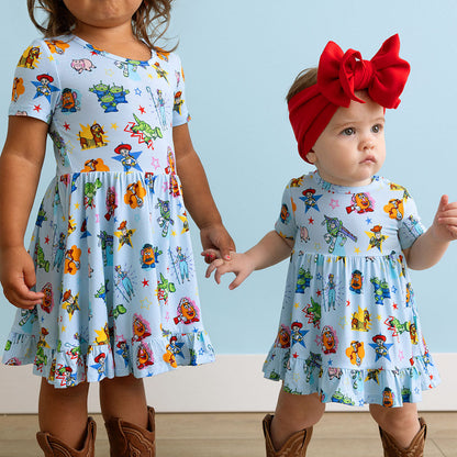 Disney Toy Story Time Ruffled Twirl Bodysuit Dress
