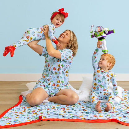 Disney Toy Story Time & Toy Story Aliens Luxe Patoo® Blanket