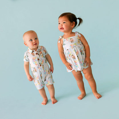 Disney Pixar’s Up Bow Babydoll Bodysuit Dress
