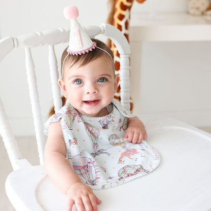 Seraphina Picot Bib Set