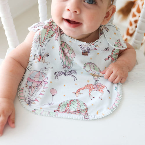 Seraphina Picot Bib Set