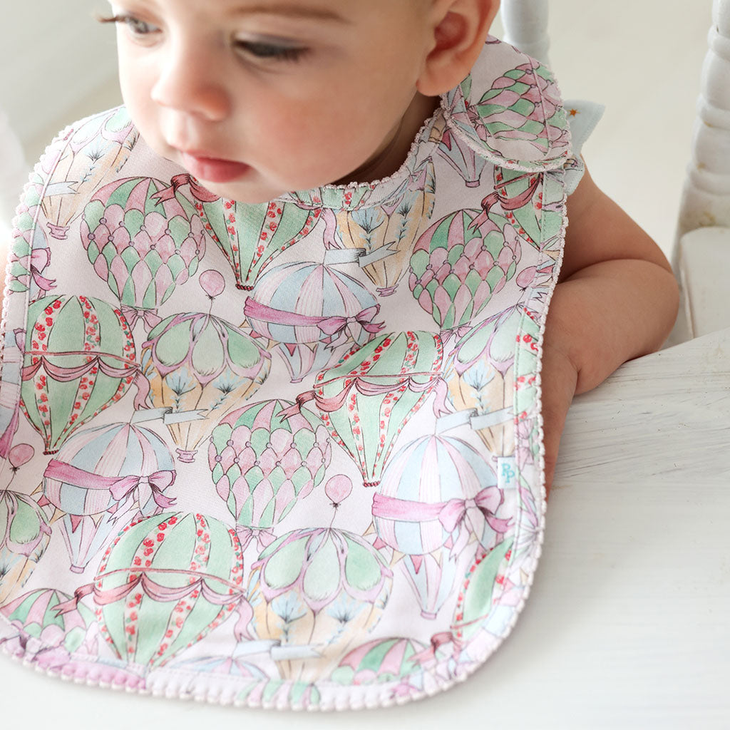 Seraphina Picot Bib Set