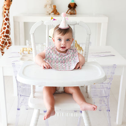 Seraphina Picot Bib Set