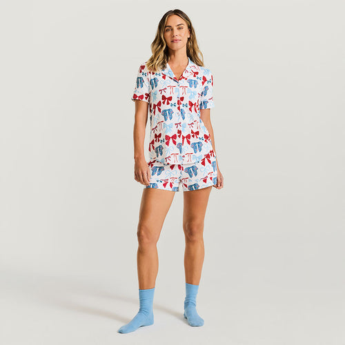 Martha Women's Luxe Pajama Short Set