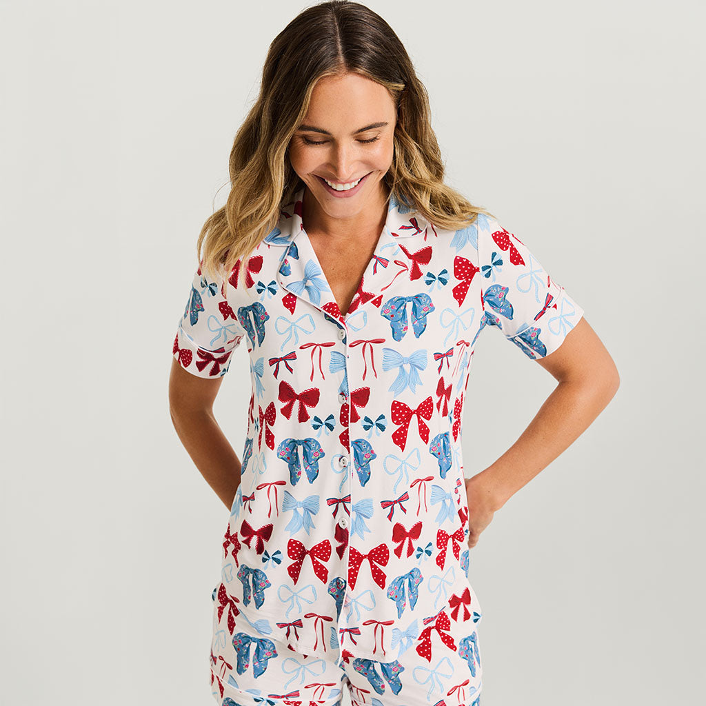 Martha Women's Luxe Pajama Short Set