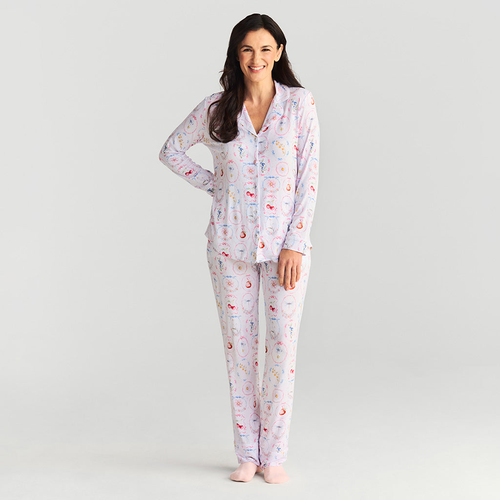 Caroline Women's Luxe Pajama Pant Set