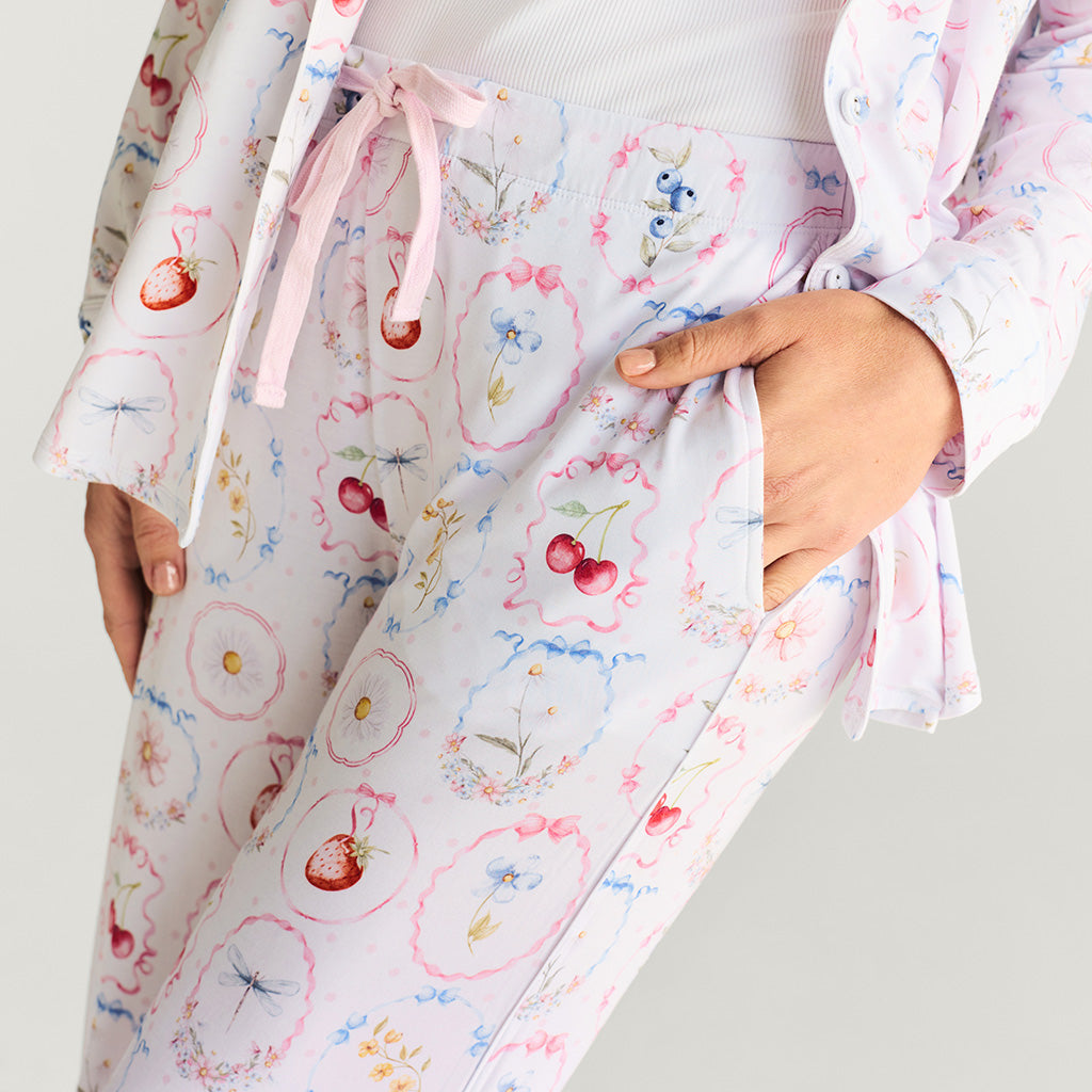 Caroline Women's Luxe Pajama Pant Set
