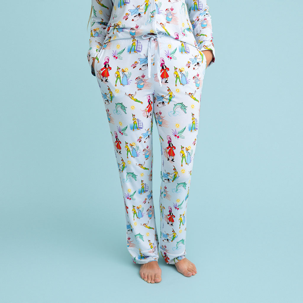 Disney Peter Pan Women's Luxe Pajama Pant Set
