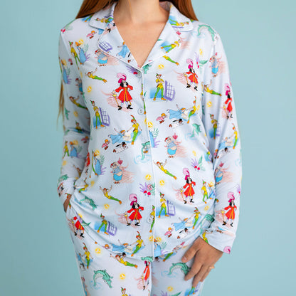 Disney Peter Pan Women's Luxe Pajama Pant Set