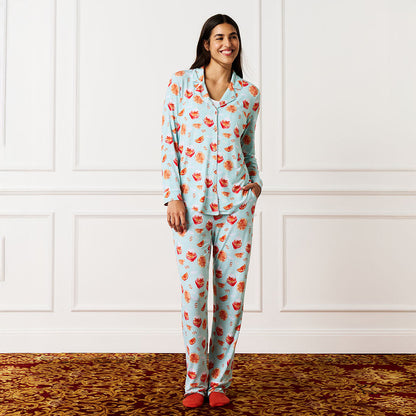 Posh Spritz Women's Luxe Pajama Pant Set