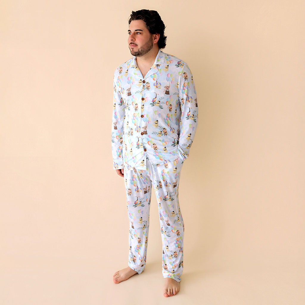 Disney Pixar’s Up Men's Luxe Pajama Pant Set