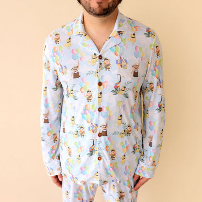 Disney Pixar’s Up Men's Luxe Pajama Pant Set