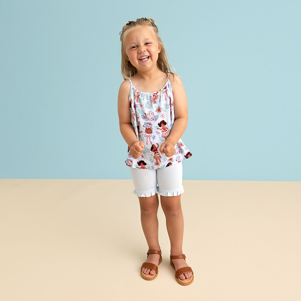 Disney Moana & Pua Top Ruffled Short Set
