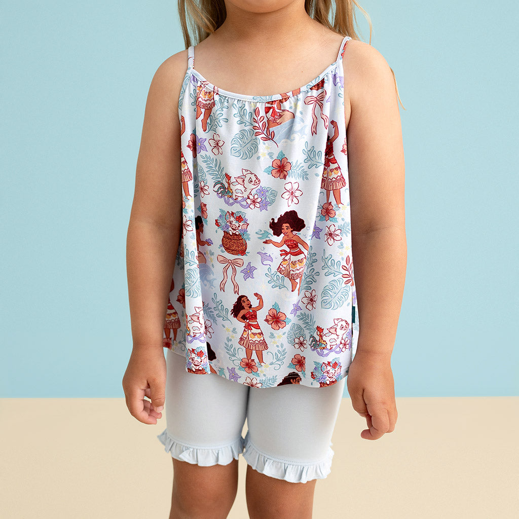 Disney Moana & Pua Top Ruffled Short Set