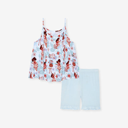 Disney Moana & Pua Top Ruffled Short Set