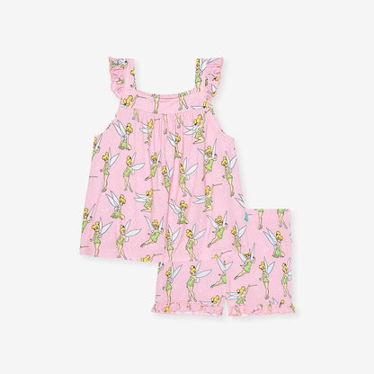 Disney Tinker Bell Ruffled Tank Short Set