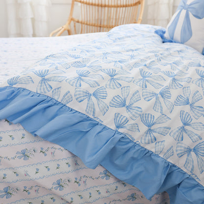 Blythe Reversible Ruffled Duvet Cover
