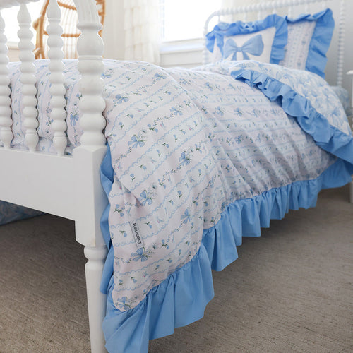 Blythe Reversible Ruffled Duvet Cover